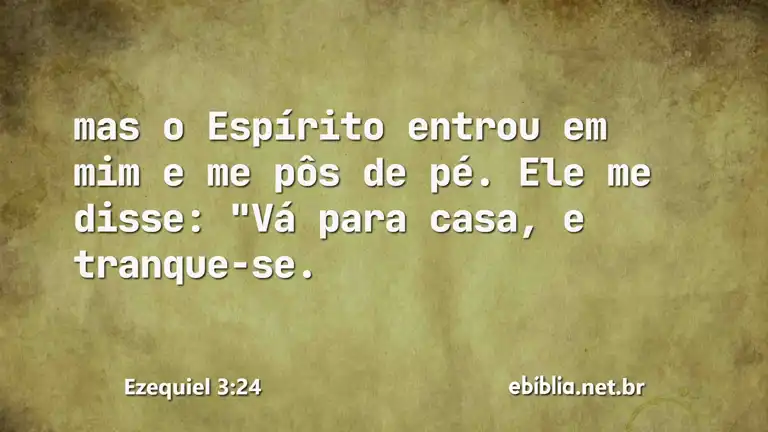 Ezequiel 3:24