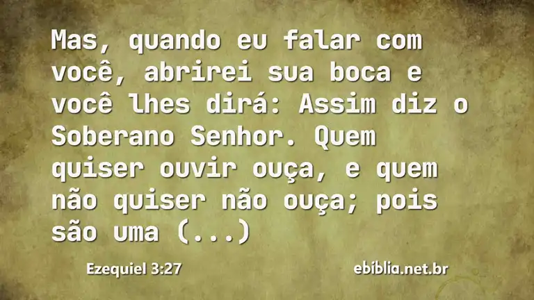 Ezequiel 3:27