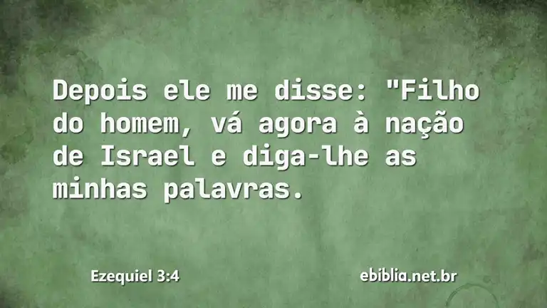 Ezequiel 3:4