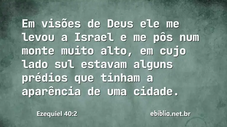 Ezequiel 40:2