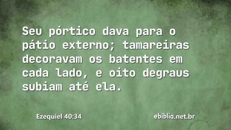 Ezequiel 40:34