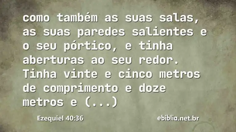 Ezequiel 40:36