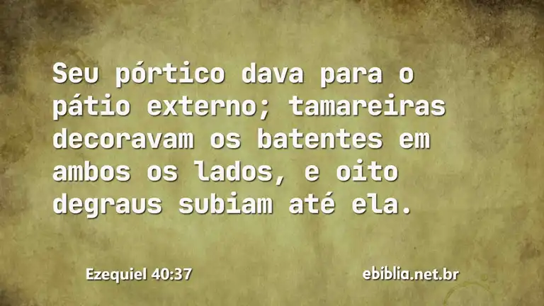 Ezequiel 40:37