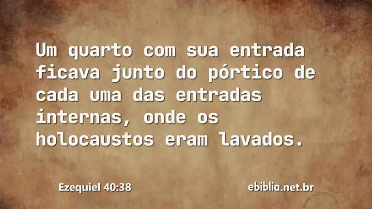 Ezequiel 40:38