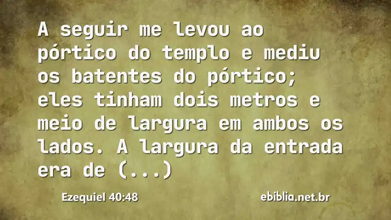 Ezequiel 40:48