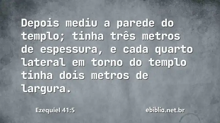 Ezequiel 41:5