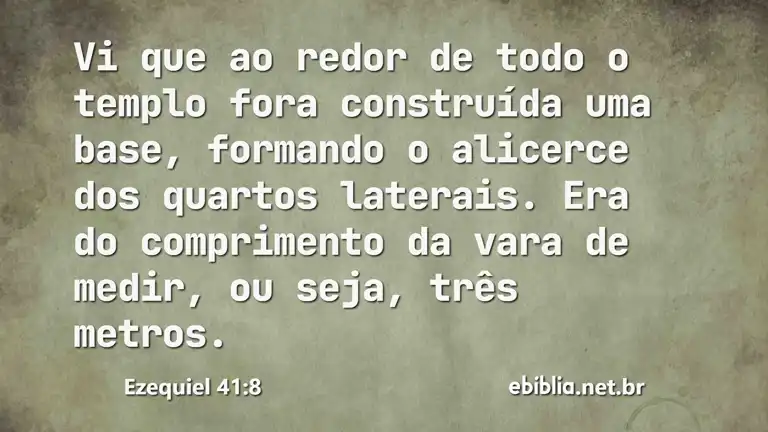 Ezequiel 41:8