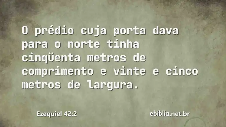 Ezequiel 42:2