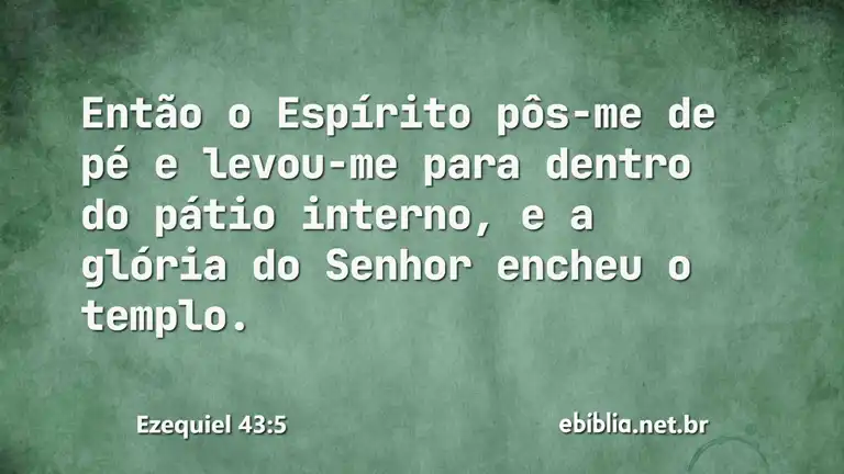 Ezequiel 43:5