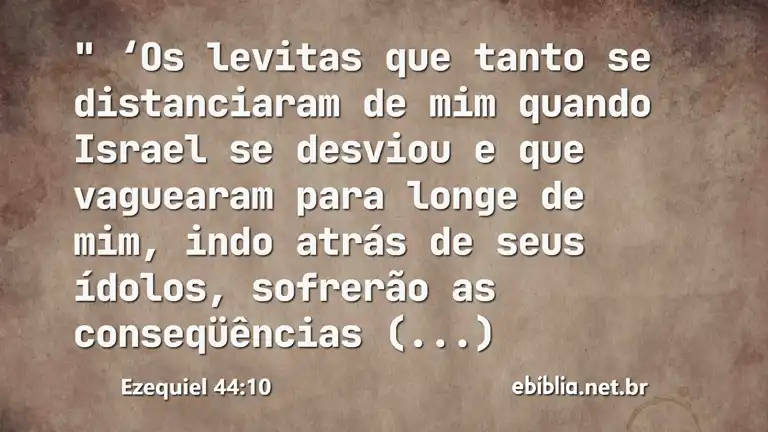 Ezequiel 44:10