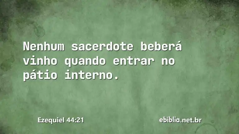 Ezequiel 44:21