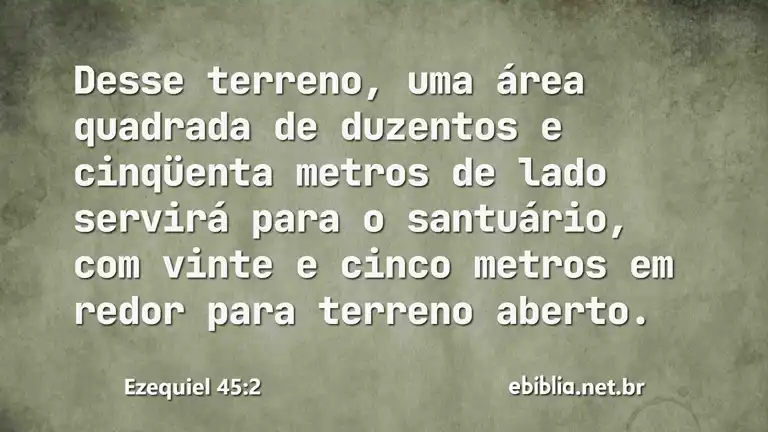 Ezequiel 45:2