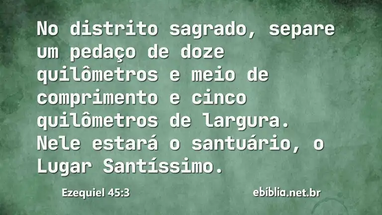 Ezequiel 45:3