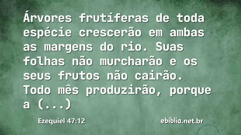 Ezequiel 47:12