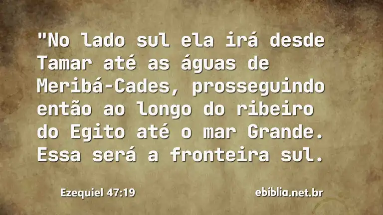 Ezequiel 47:19