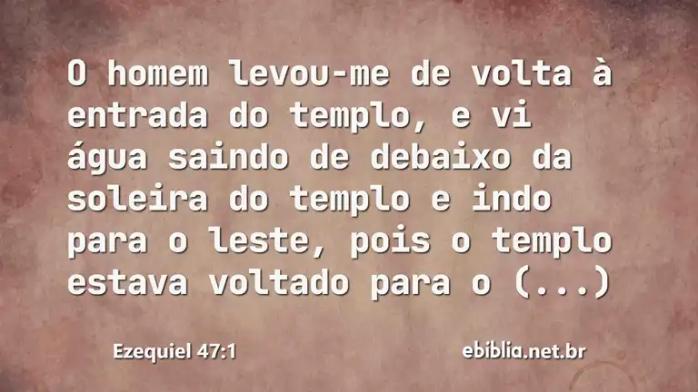 Ezequiel 47:1