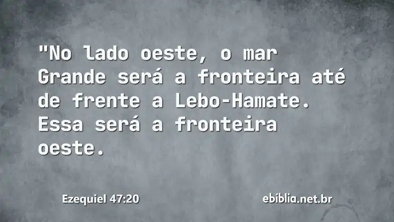 Ezequiel 47:20