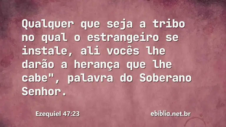 Ezequiel 47:23