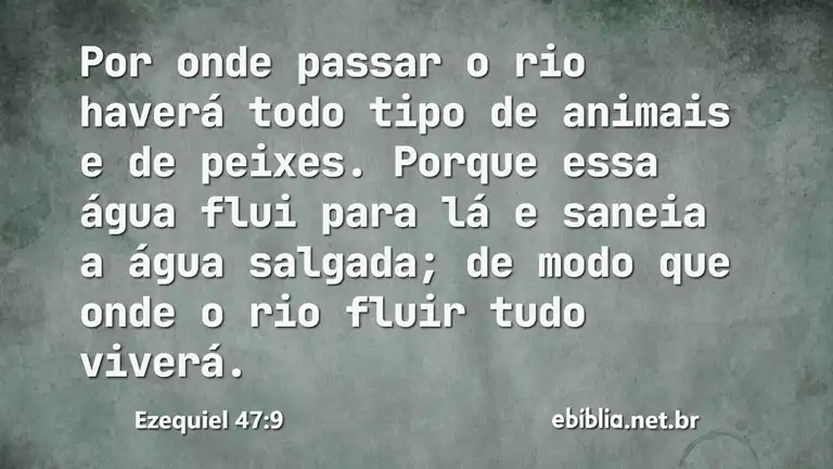 Ezequiel 47:9