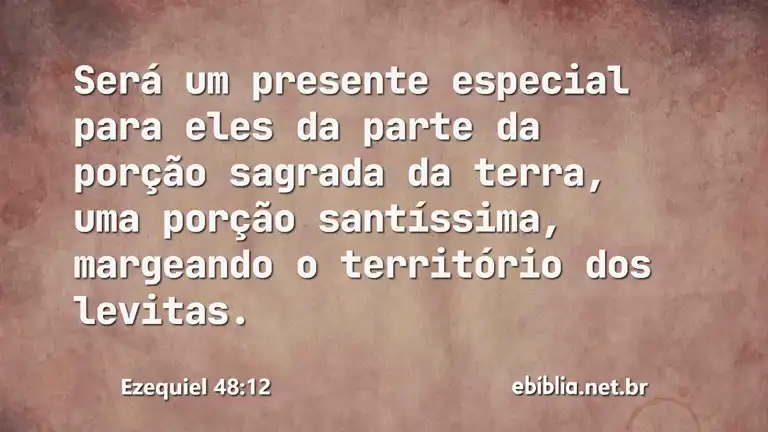 Ezequiel 48:12