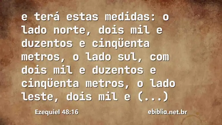 Ezequiel 48:16