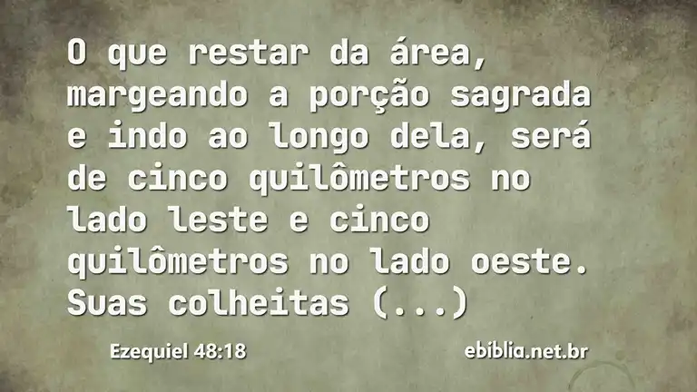 Ezequiel 48:18