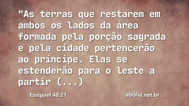 Ezequiel 48:21