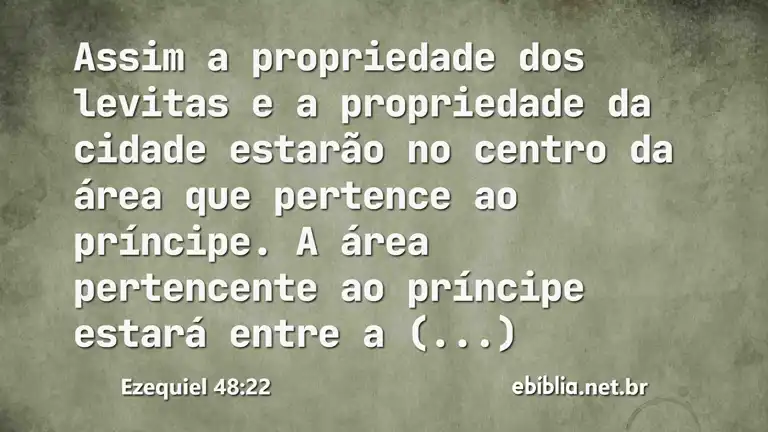 Ezequiel 48:22