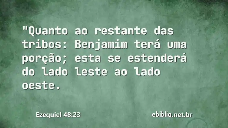 Ezequiel 48:23