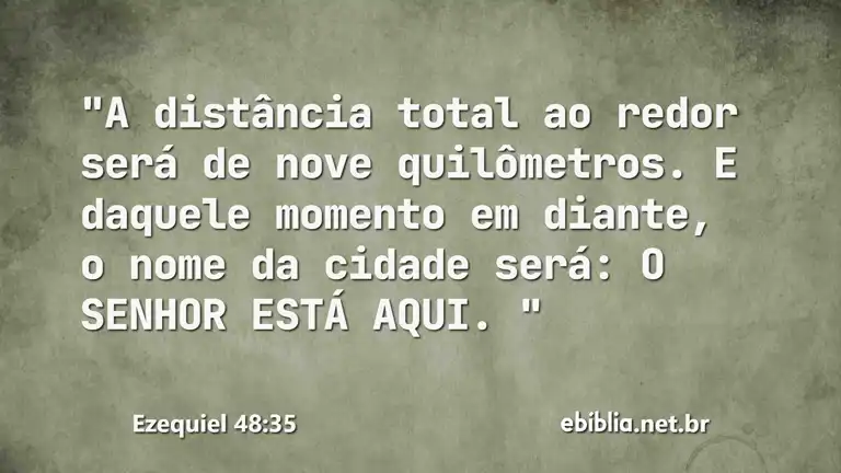 Ezequiel 48:35