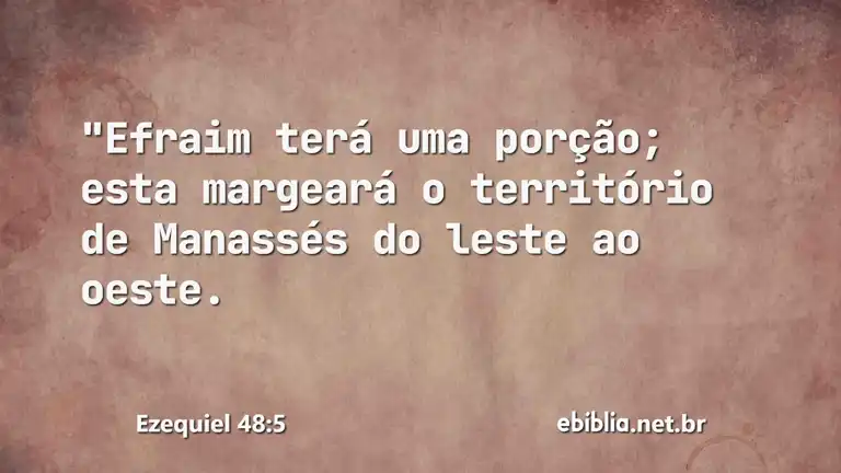 Ezequiel 48:5