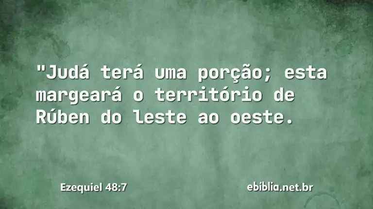 Ezequiel 48:7