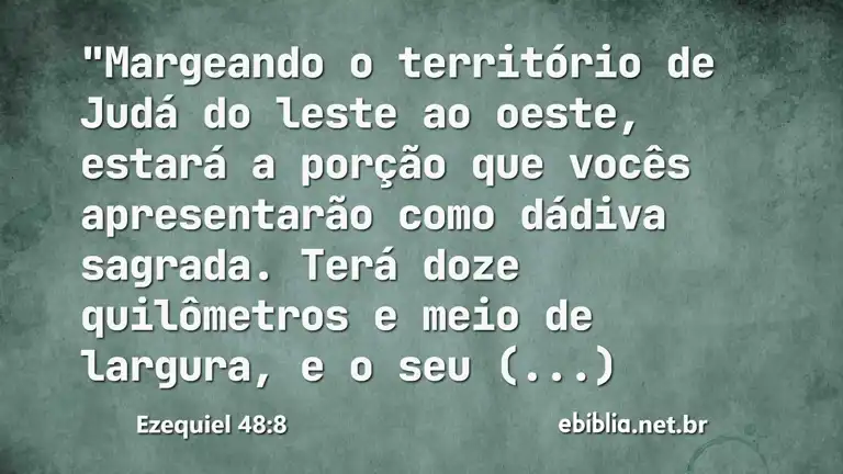 Ezequiel 48:8