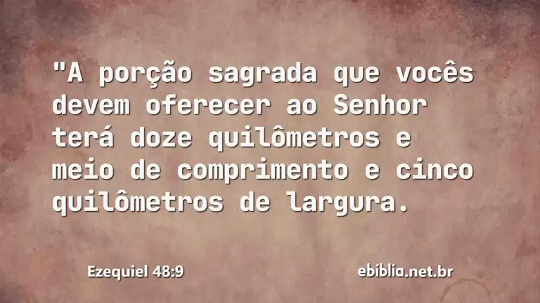 Ezequiel 48:9