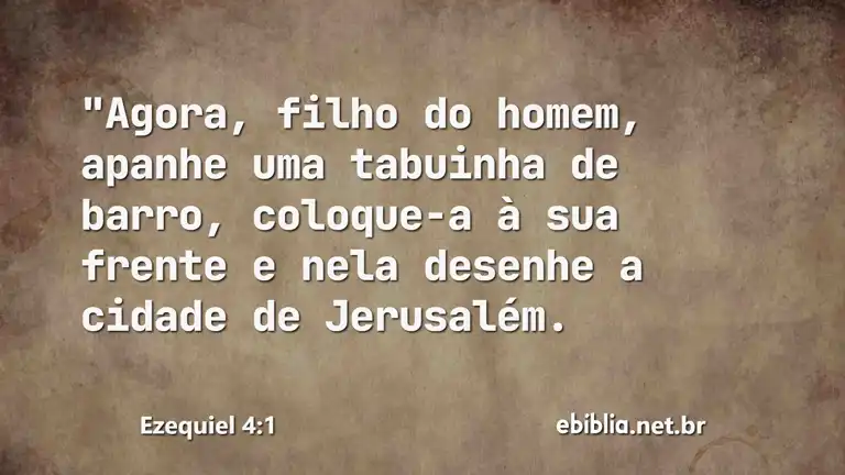 Ezequiel 4:1