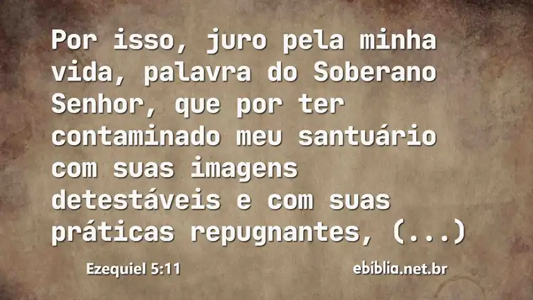 Ezequiel 5:11