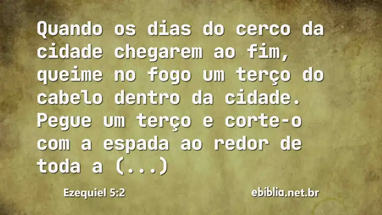 Ezequiel 5:2