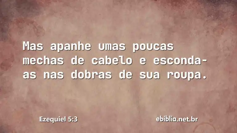 Ezequiel 5:3