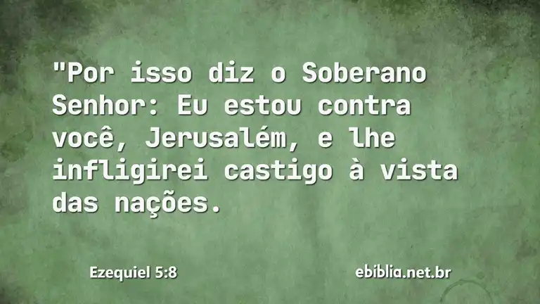 Ezequiel 5:8