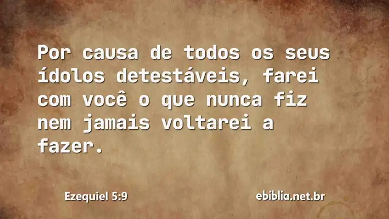 Ezequiel 5:9