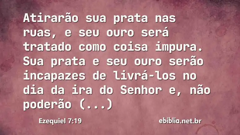 Ezequiel 7:19