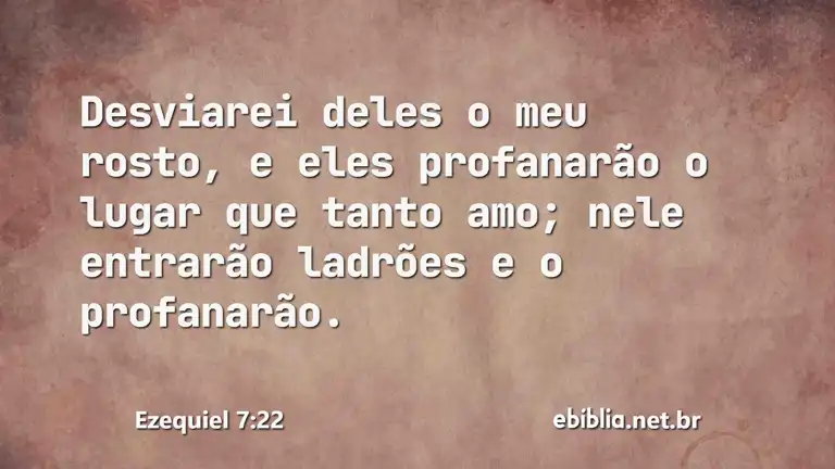 Ezequiel 7:22