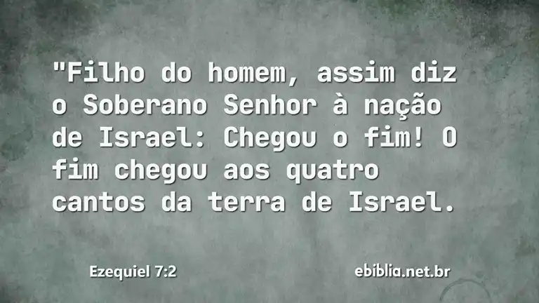 Ezequiel 7:2