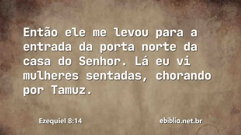 Ezequiel 8:14