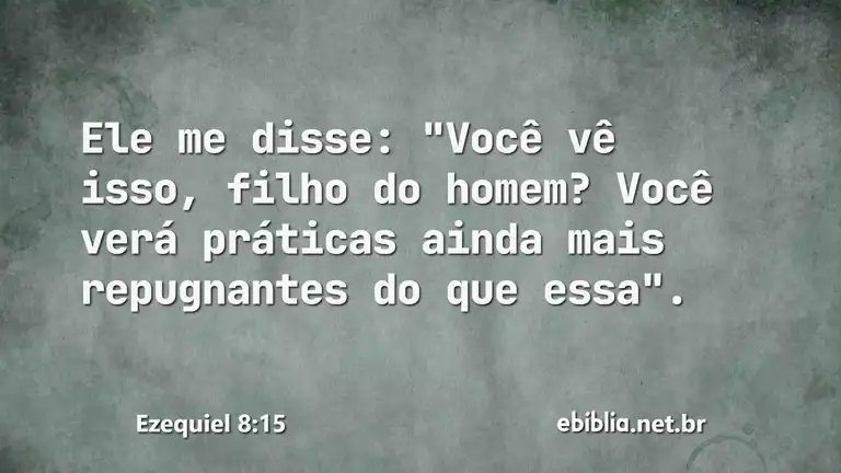 Ezequiel 8:15