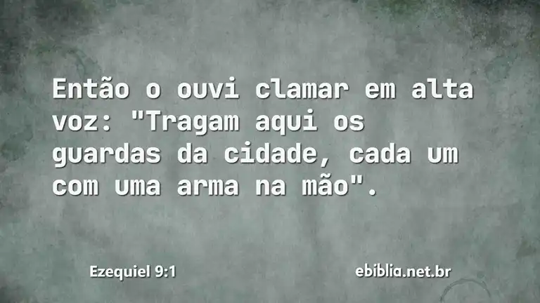 Ezequiel 9:1