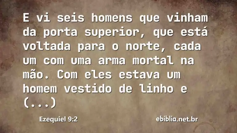 Ezequiel 9:2