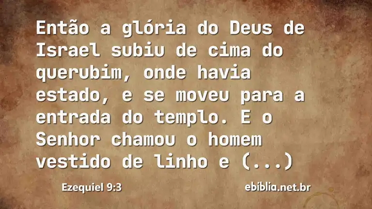 Ezequiel 9:3