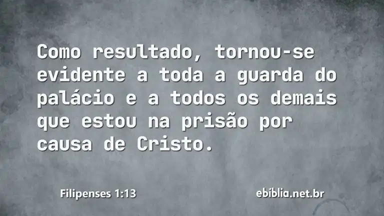 Filipenses 1:13