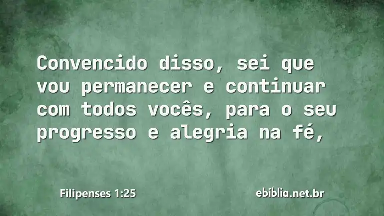 Filipenses 1:25